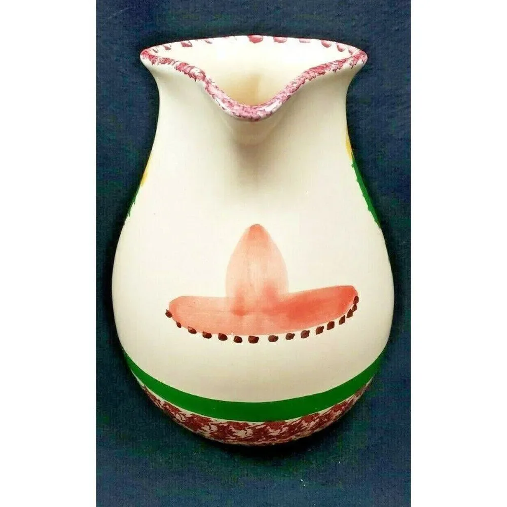 Vintage Portugal Pottery Hand Painted 8